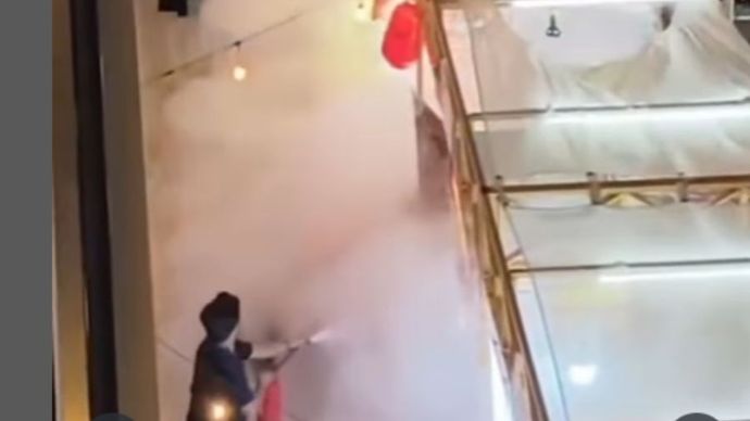 Kompor Portabel Meledak di Grand Mall Maros