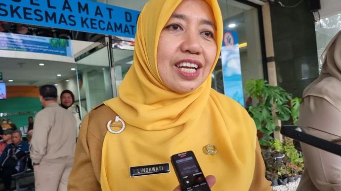 Kepala Puskesmas Penjaringan drg Lindawati