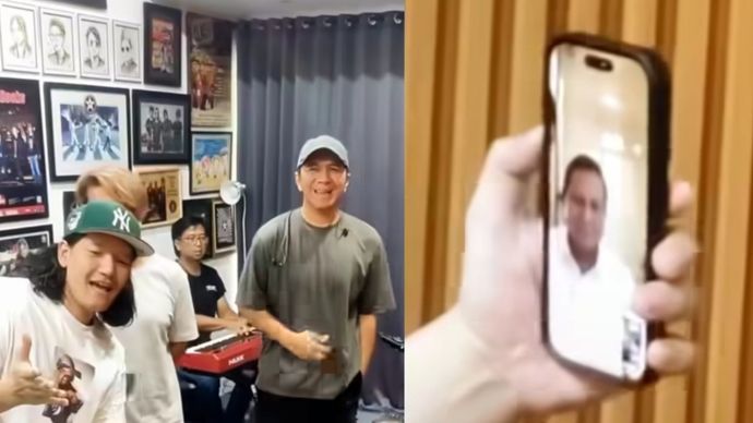 J-Rocks dapat request khusus untuk nyanyi lagu terbaru dari Presiden Prabowo 