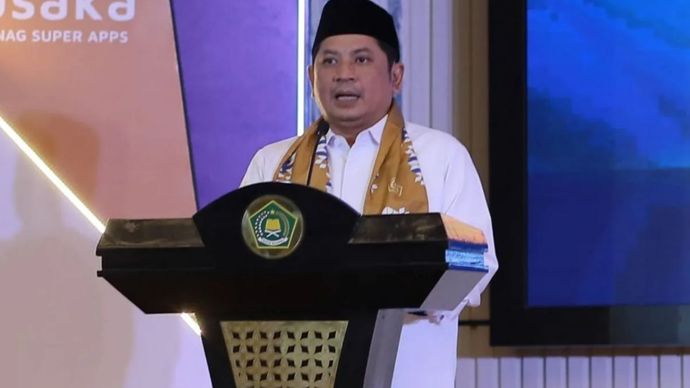 Kepala Badan Moderasi Beragama dan Pengembangan Sumber Daya Manusia (BMBPSDM) Kemenag M. Ali Ramdhani.