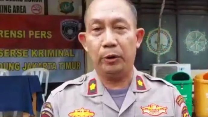 Kapolsek Pulogadung Kompol Suroto di Mapolsek Pulogadung, Jakarta Timur, Rabu (13/8/2025).