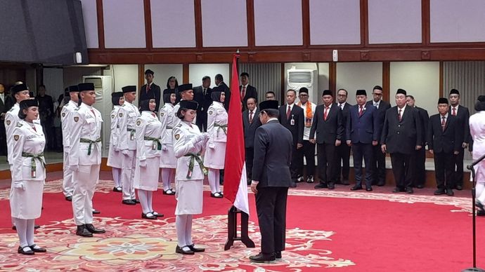 Pramono kukuhkan Paskibraka DKI
