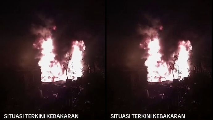 Kebakaran Sumur di Blora