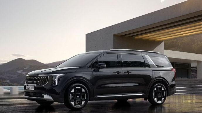 Minivan Kia Carnival terbaru. (Foto: Istimewa via Yonhap) 