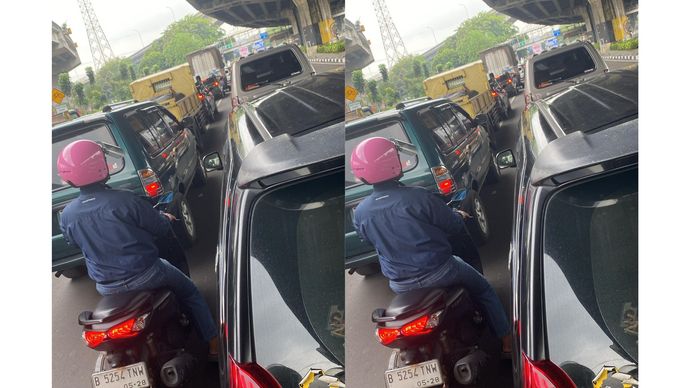Jalanan Jakarta macet