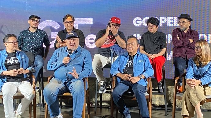 Konferensi pers GIFest 2026, Richard Buntario (founder GIFest)
