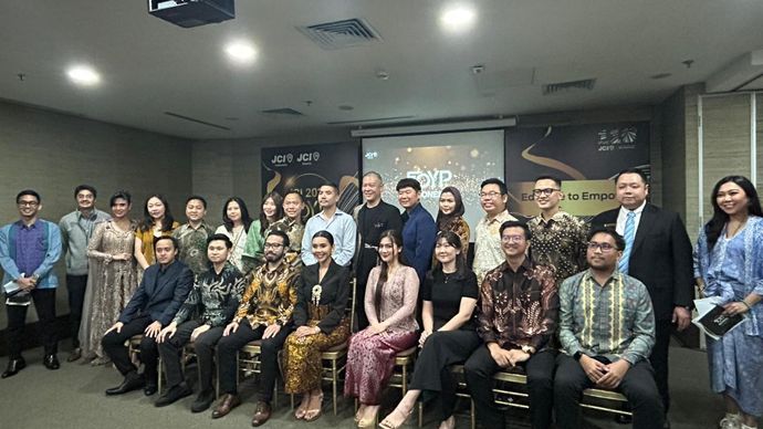 unior Chamber International (JCI) Batavia resmi mengumumkan 10 tokoh muda inspiratif Indonesia yang masuk nominasi Ten Outstanding Young Persons (TOYP) 2025