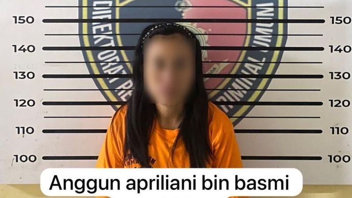 Ibu Muda di Lampung Nekat Curi Motor