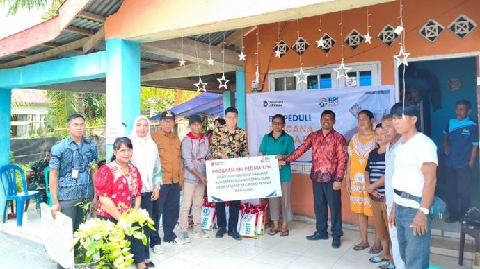 BRI terus berperan aktif dalam memberikan bantuan kepada masyarakat yang terkena bencana. (Foto: Istimewa)