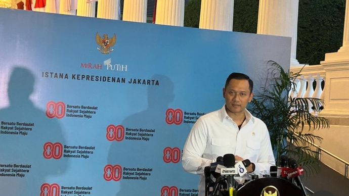 Menteri Koordinator Bidang Infrastruktur dan Pembangunan Kewilayahan, Agus Harimurti Yudhoyono (AHY)