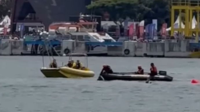 2 Pembalap F1 Powerboat Tabrakan di Danau Toba 