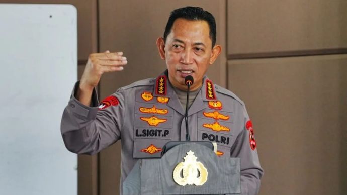 Kapolri Jenderal Polisi Liatyo Sigit Prabowo. ANTARA/HO-Div Humas Polri).