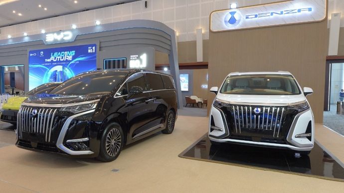DENZA resmi menandai debut pertamanya di GIIAS Surabaya 2025. (Foto: Istimewa)