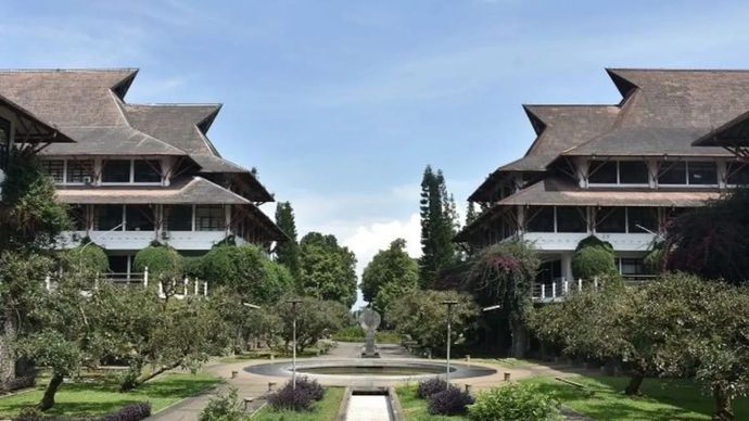 Kampus Institut Teknologi Bandung. ANTARA/HO-ITB
