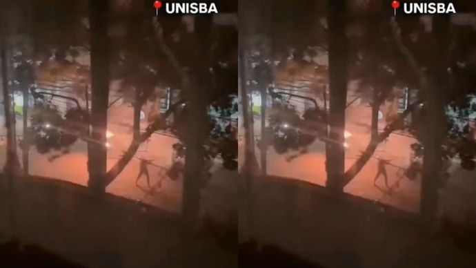 Gas Air Mata di Unisba Bandung