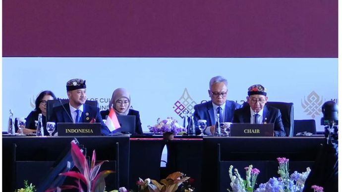 Menteri Kebudayaan Fadli Zon pimpin pertemuan tingkat menteri CHANDI 2025 bahas komitmen global buat masa depan budaya, Denpasar, Kamis 4/9/2025.