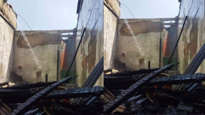 Kebakaran Rumah di Kapuk Cengkareng