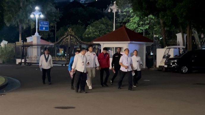 Perwakilan Mahasiswa Datangi Istana Bertemu dengan Presiden Prabowo Subianto