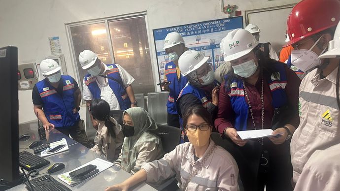 Kementerian Ketenagakerjaan (Kemnaker) melaksanakan pemeriksaan kepatuhan terhadap penerapan Norma Penggunaan Tenaga Kerja Asing (TKA) di Kawasan Indonesia Morowali Industrial Park (IMIP), Morowali, Sulawesi Tengah.  