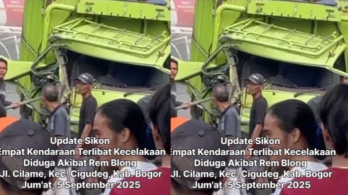 Kecelakaan lalu lintas terjadi di Jalan Cilame, Kecamatan Cigudeg, Kabupaten Bogor, pada Jumat 5 September 2025. Peristiwa ini melibatkan empat kendaraan sekaligus.