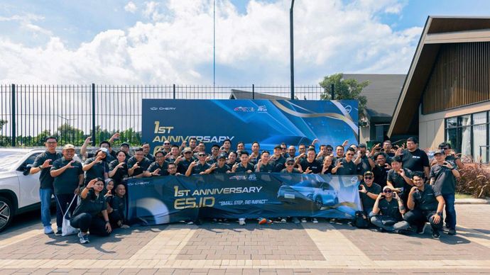 Komunitas E5.ID merayakan ulang tahun pertama. (Foto: Istimewa)