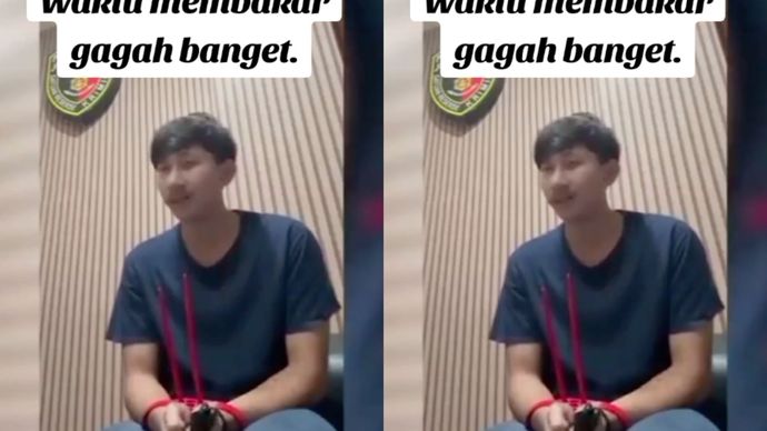 Pembakar Polsek Jatinegara