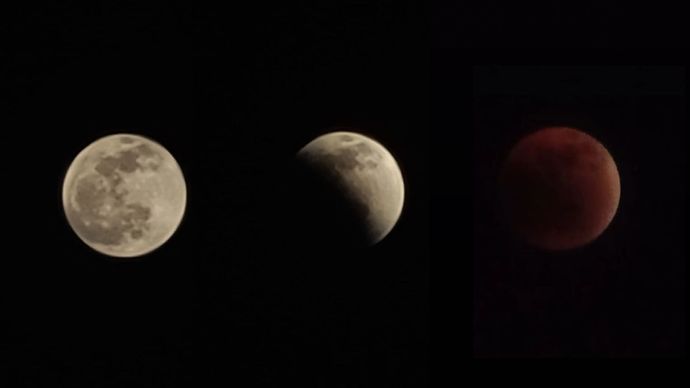 Gerhana Bulan Pada Senin, 8 September 2025
