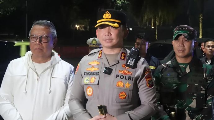 Kapolres Tangsel, AKBP Victor Inkiriwang. ANTARA/HO-Polres Tangsel.