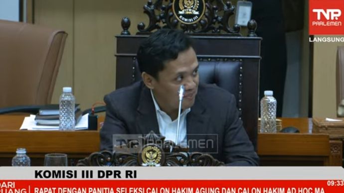 Ketua Komisi III DPR RI Habiburokhman. 