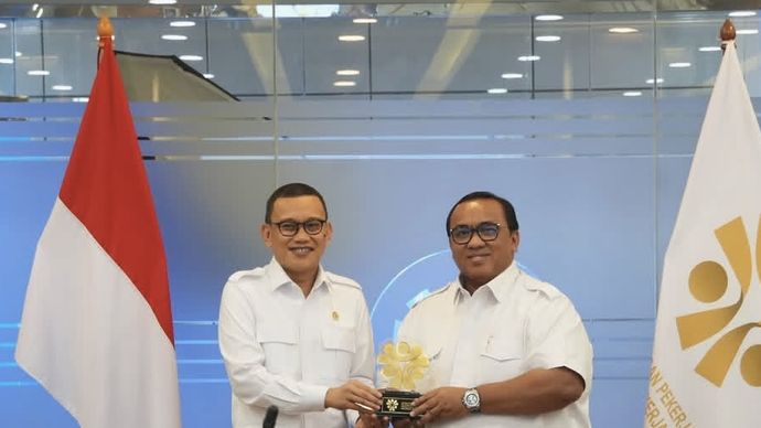 Abdul Kadir Karding Akhiri Tugas Menteri P2MI dengan Pertemuan SPSI