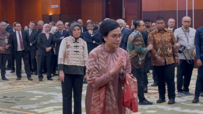 Sri Mulyani resmi melepas jabatannya sebagai Menteri Keuangan (Menkeu) kepada Purbaya Yudhi Sadewa.