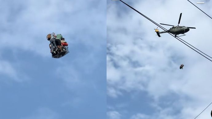 Menteri di Nepal Dievakuasi Pakai Helikopter