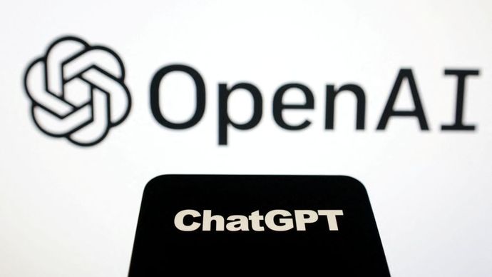 Logo OpenAI dan ChatGPT. (Foto: Dok/Dado Ruvic/Reuters) 
