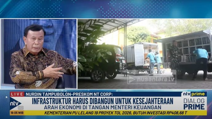 Presiden Komisaris NT Corp, Nurdin Tampubolon.