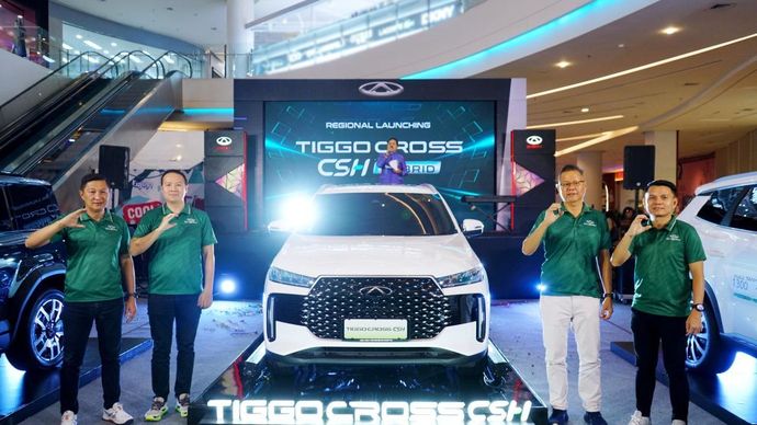 Regional launching Chery TIGGO Cross CSH Hybrid dan Chery TIGGO Cross Sport 1.5T di Pontianak, Kalimantan Barat. (Foto: Istimewa)