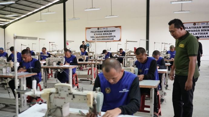Jalin Sinergi Dengan Kementerian Imigrasi &amp; Pemasyarakatan, BRI Berdayakan Warga Binaan melalui Pembangunan BLK di Nusakambangan