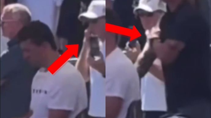 Pria Misterius di Belakang Charlie Kirk