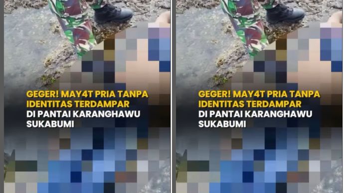 jasad pria misterius di sukabumi