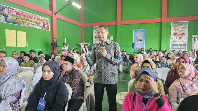Sosialisasi Program Makan Bergizi Gratis Sumatra Barat.