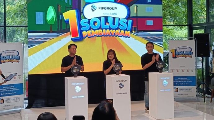 PT Federal International Finance (FIFGROUP) kembali hadir sebagai Platinum Sponsor di ajang Indonesia Motorcycle Show (IMOS) 2025, pada 24-28 September, di ICE BSD City, Tangerang, Banten. (Foto: Adiantoro/NTV)