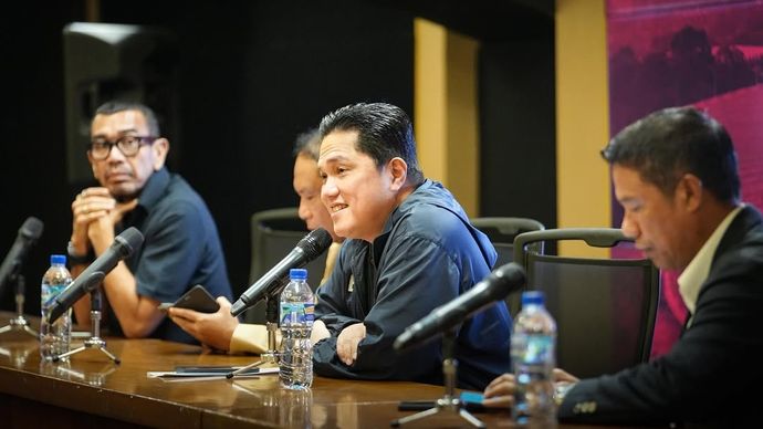 Ketua Umum PSSI, Erick Thohir