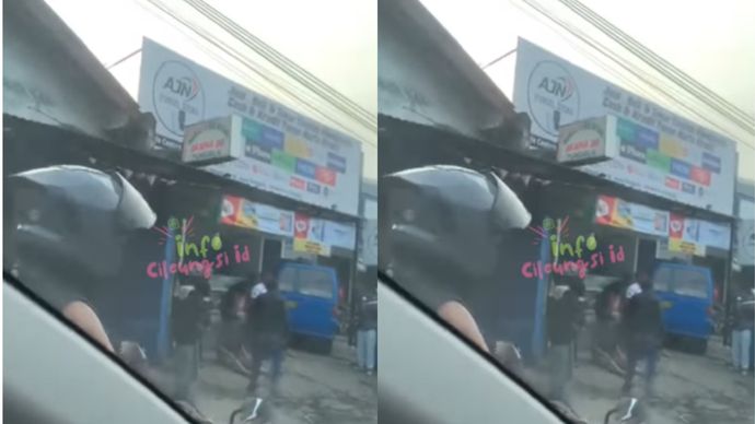 Lokasi pertama di Depan Taman Buah Mekarsari sekitar pukul 05.40 antara motor vs mobil bus menyebabkan pengendara motor meninggal dunia di lokasi dengan menggunakan motor beat benopol F 5980 FJB.