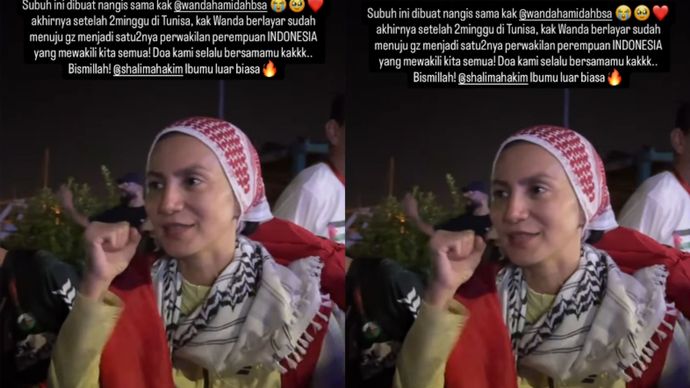 Wanda Hamidah Berlayar ke Gaza