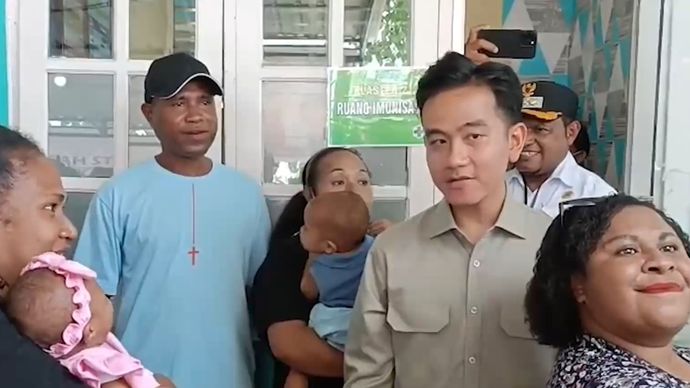 Gibran di Papua