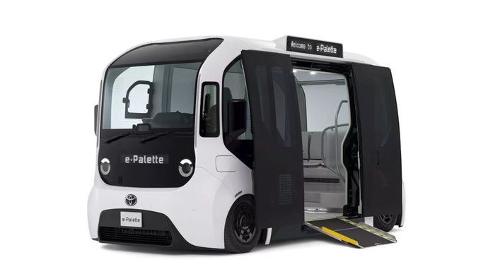 Toyota e-Palette. (Foto: Istimewa via Carscoops)
