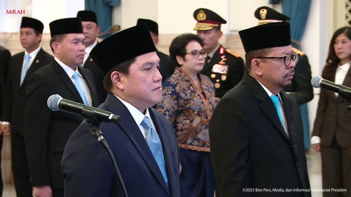 Erick Thohir Jadi Menpora