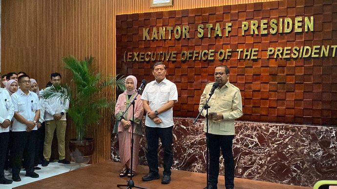 Serah Terima Jabatan Kepa Kantor Staf Presiden