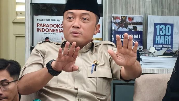 Menteri Sekretaris Negara Prasetyo Hadi saat menyampaikan keterangan di kompleks Istana Kepresidenan, Jakarta, Jumat 19 September 2025. (ANTARA/Andi Firdaus)