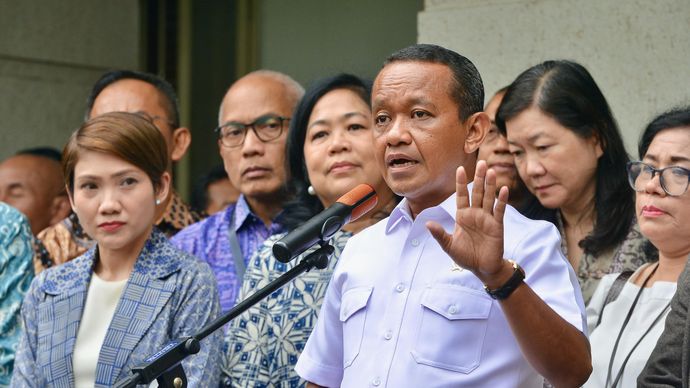 Menteri Energi dan Sumber Daya Mineral (ESDM) Bahlil Lahadalia