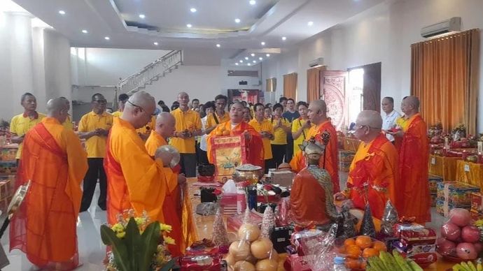 Penyelenggaraan Cioko-Ulambanna di Vihara Nimmala Boen San Bio-Tangerang 